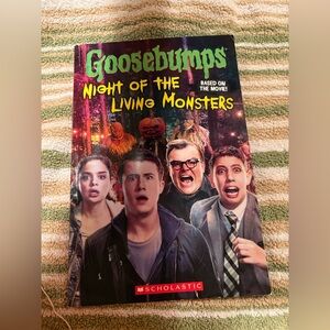 Goosebumps Night of the Living Monsters Movie Novelization Paperback